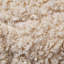 Banc de rangement en fausse fourrure Camel