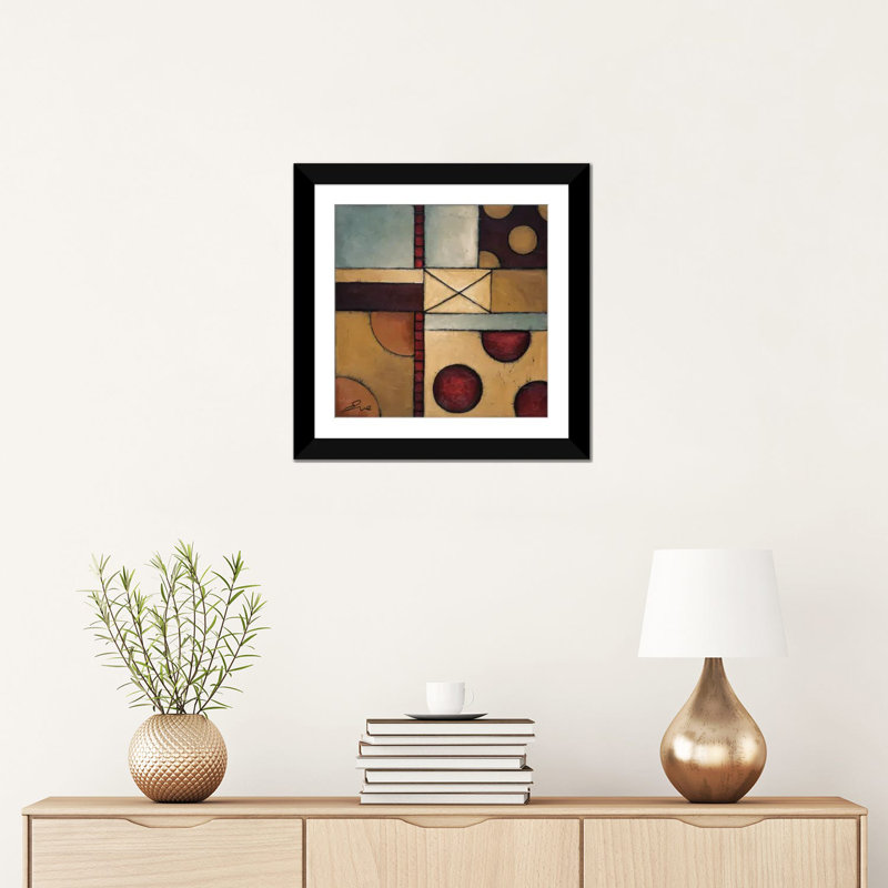 «Cruisin», reproduction d'art sur toile, H 24 po x l 24 po x P 1 po, Papier beaux-arts encadré noir, Blanc