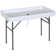 Folding Fish Fillet 23.5" x 47.5" Free Standing Service Sink