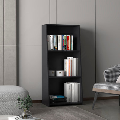 Bibliothèque échelle à trois niveaux 47 "Note