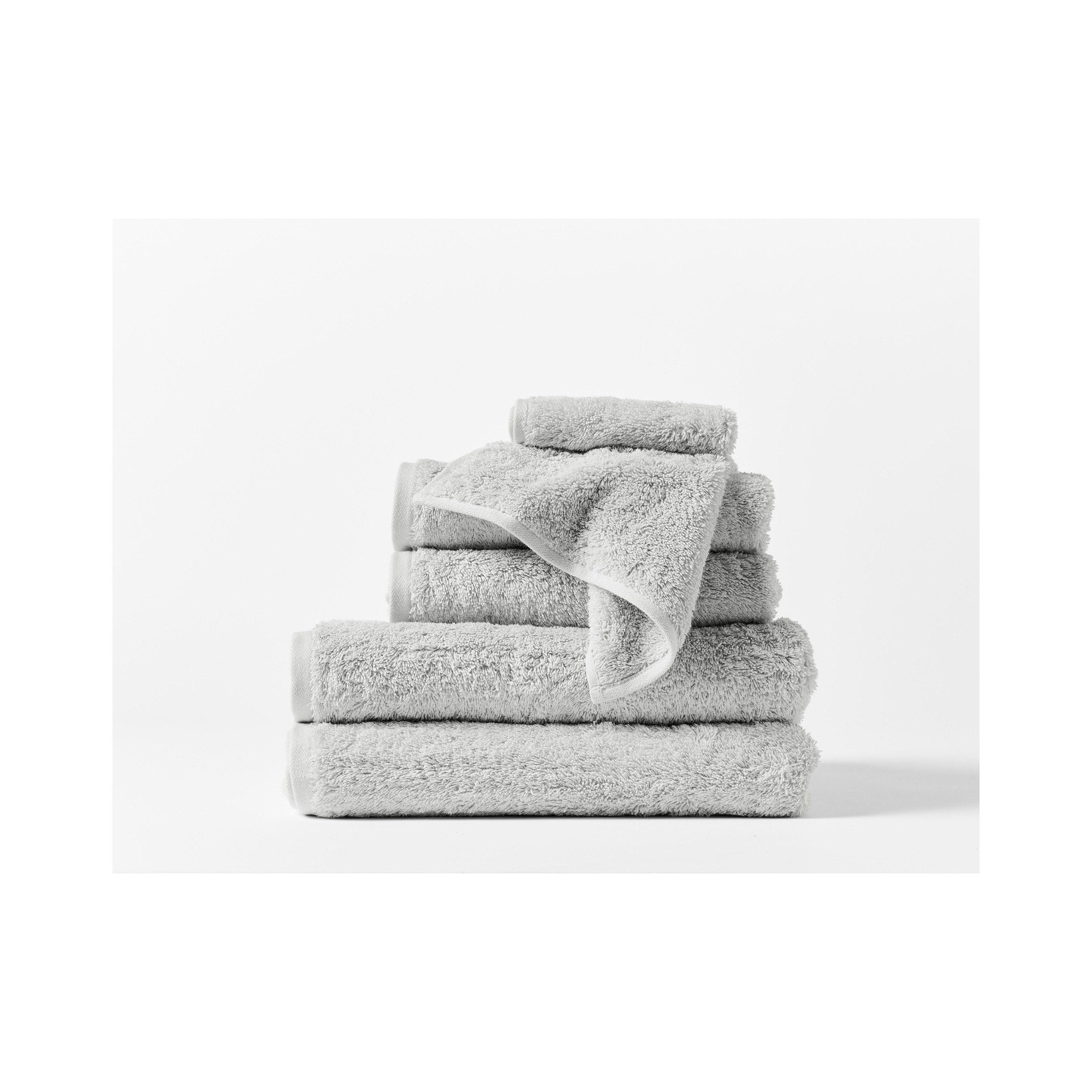 Cloud Loom Organic Wash Cloth, Fog