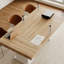 Table de conférence en bois 78,7 po