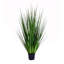 Herbe à feuillage artificiel en pot