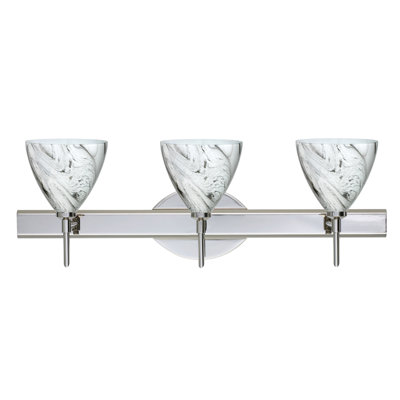 Éclairage pour meuble-lavabo 3 lumières Mia
