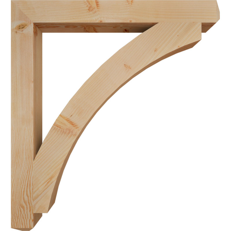 Support pour artisan Thorton, Douglas (lisse), H 42 po x l 4 po x P 38 po