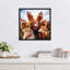 «Funny Animal Chicken Selfie» par The Creative Bunch Studio, reproduction d'art sur toile encadrée-1521923743