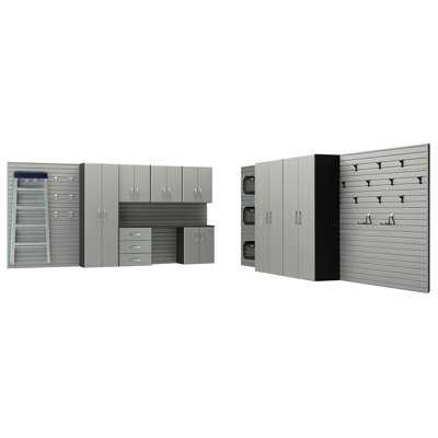 Flow Wall 9 Piece Jumbo Cabinet Set Plus