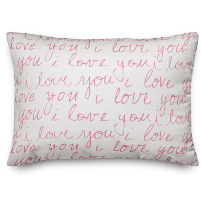  Coussin I Love You