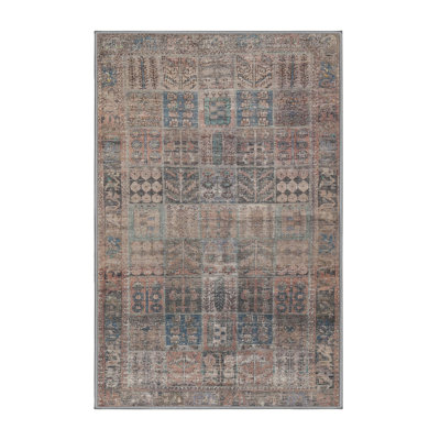Tapis traditionnel brun / gris Aliska