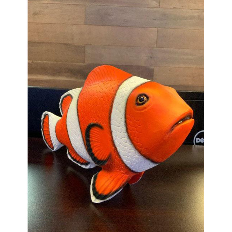 Statue de poisson clown