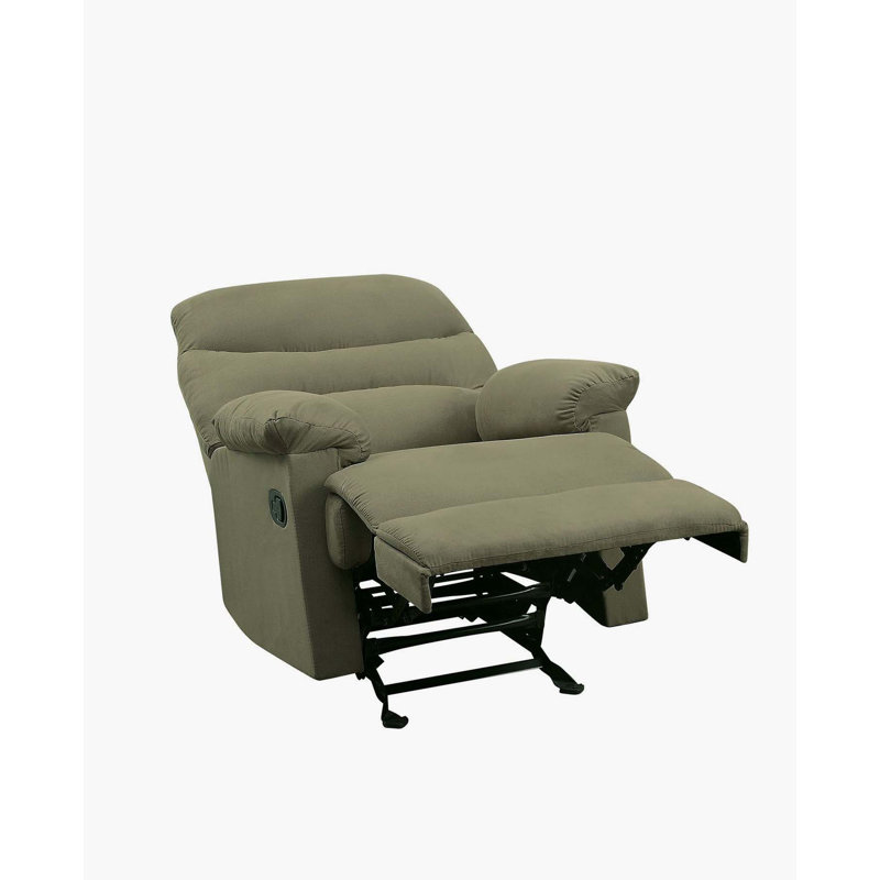 Astrea Upholstered Power Recliner, Sage Fabric