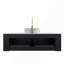 Meuble-lavabo 48 po avec lavabo et lavabo 48 po, lavabo à bords arrondis à rayures avec 2 tiroirs, lavabo rond en céramique blanc mat et plateau en pierre frittée blanche, pré-assemblé noir-1411506587-1411506590