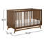 Ensemble de conversion pour lit de bébé convertible 3 en 1 avec lit pour tout-petit Peggy-65514523