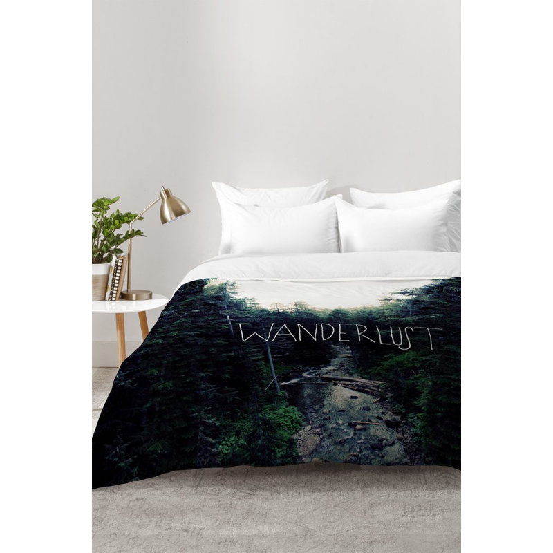 Ensemble d'édredon Wanderlust, Édredon pour très grand lit + 2 très grandes ta
