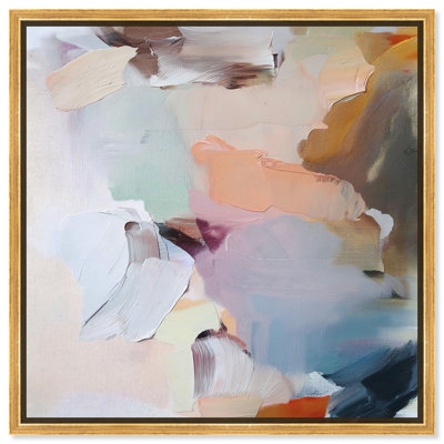 Art Remedy Soft Color Abstracts, toile neutre Nirvana II