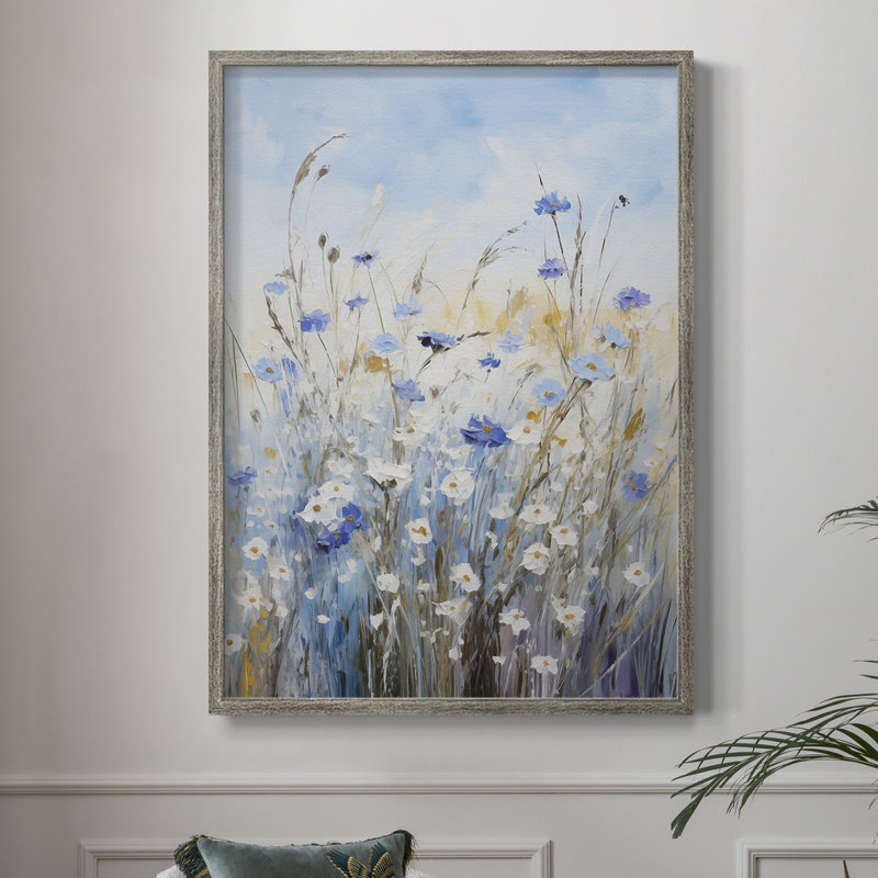 Impression encadrée FLORAL Series XXIX - bois massif, H 30 po x l 24 po