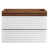 White/Walnut