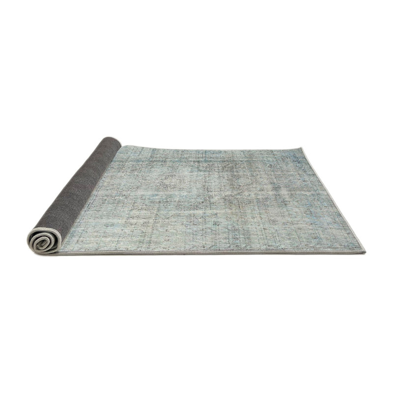 Tapis gris zone contemporaine, Rond 5 pi