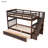 Twintwin Bunk Bed With Three Drawers. Construction. Provides Extra Sleeping Space. Under-Stair Storage For Organization. Versatile, Can Be Separated Into Two Beds. Safe Guardrails And Head/. No Box-735918947