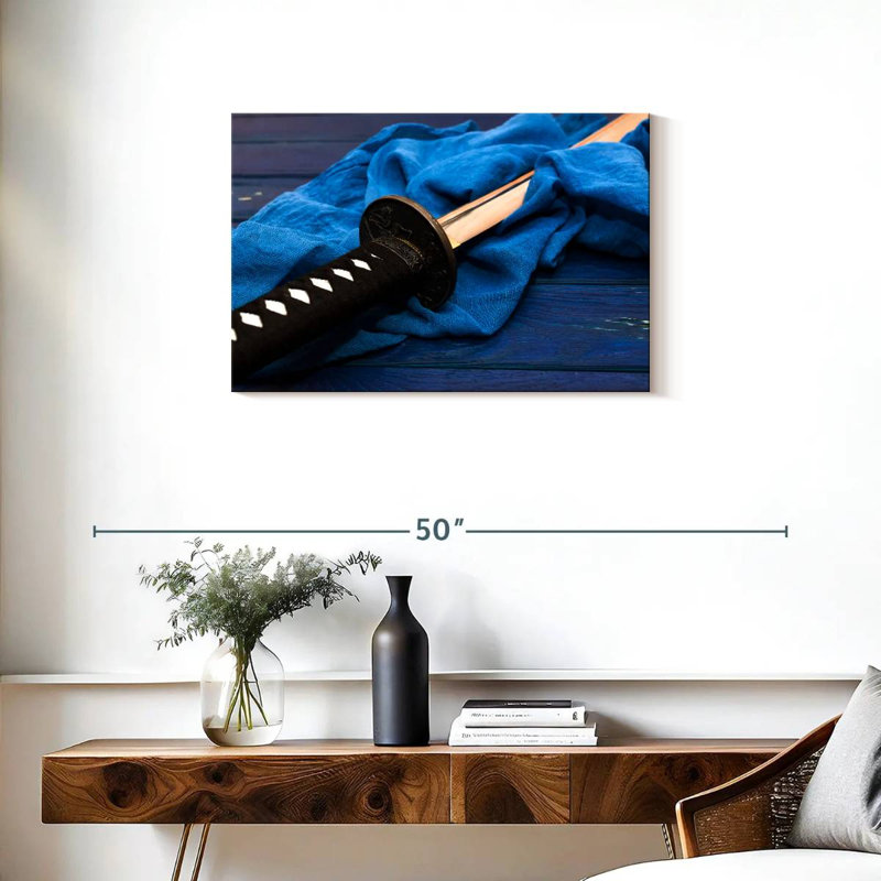 Samurai Sword, 20" H x 30" W