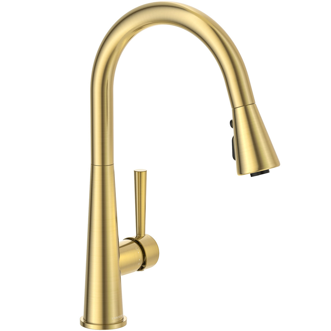 Pull Down Kitchen Sink Faucet Single Handle Kitchen Faucet with Magnetic Docking Datissc 