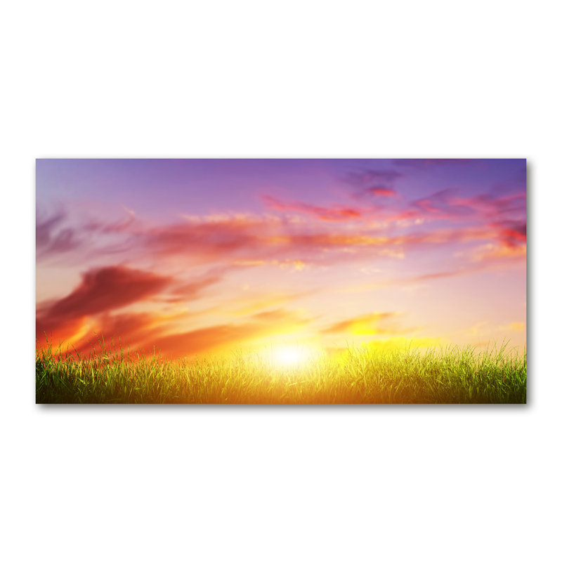 Sunset - No Frame Print on Canvas