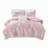 Polyester Printed Metallic Comforter Set Full/Queen-136113782