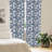 Floral Semi-Sheer Rod Pocket Curtain Panels-45233459