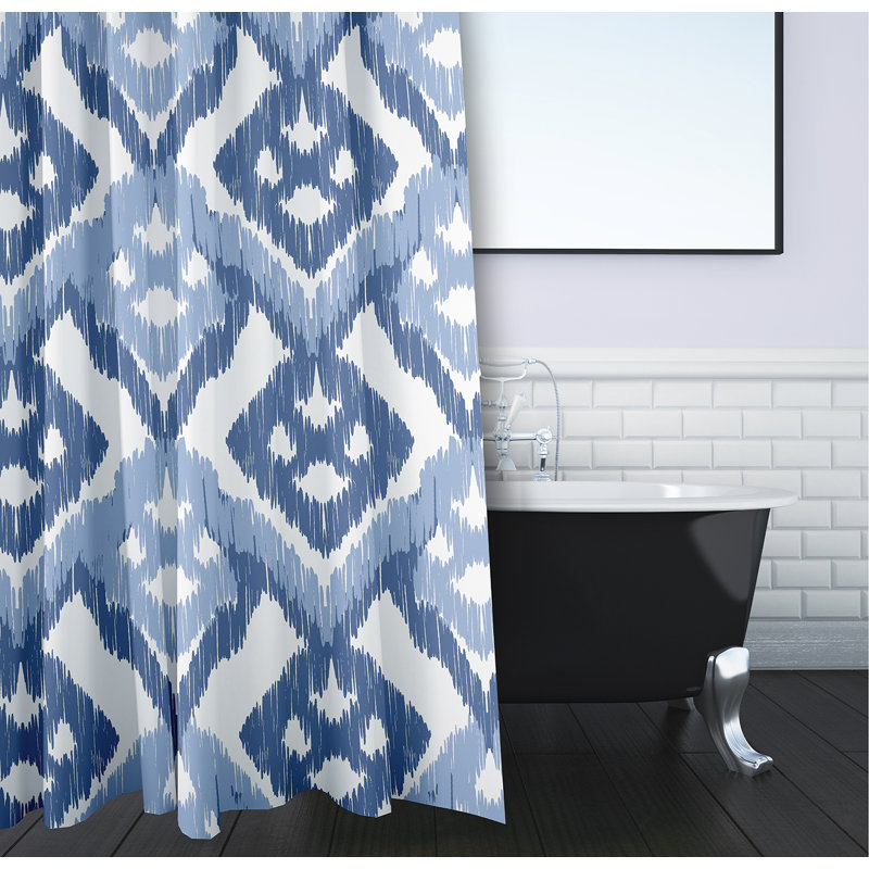 Rideau de douche Groth, Bleu clair