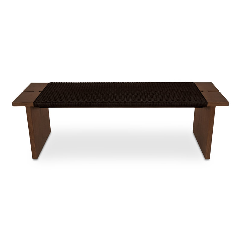 Solid Wood Teak Outdoor Bench
