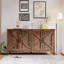 Armoire décorative 4 portes avec 4 portes et 4 tablettes ouvertes -2054167251