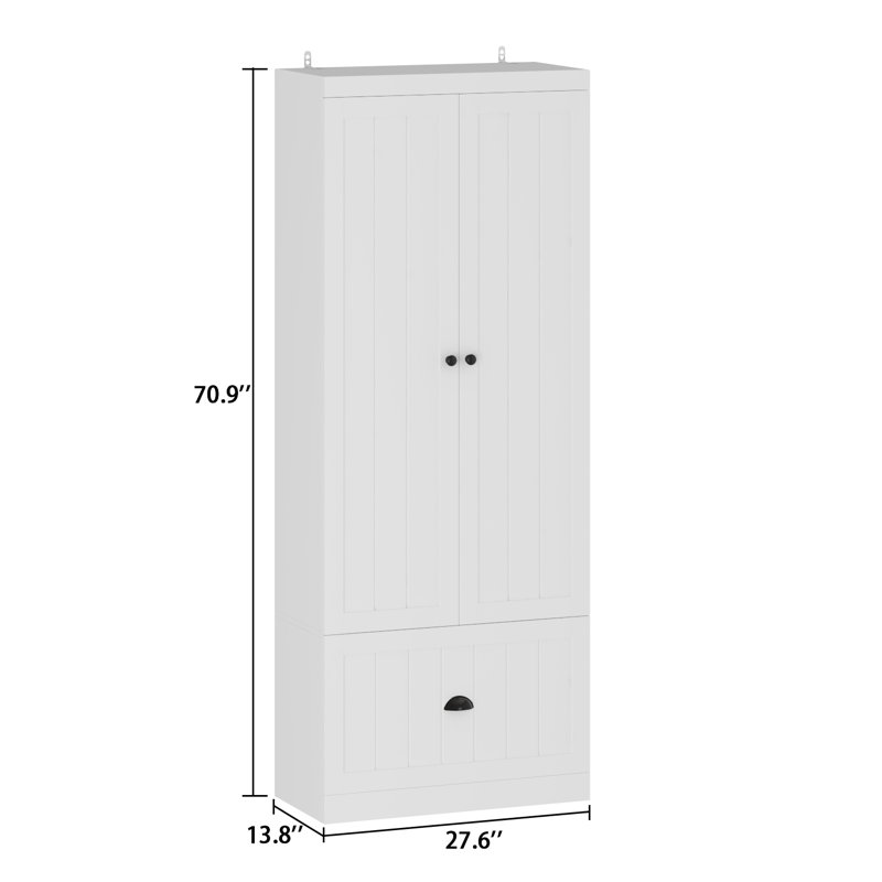 Faera Hall Tree 86.8'' Wide with Bench and Shoe Storage