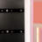 Prisma Cabinet with Tri Tone LED Mirror Door, Jewelry Armoire Cabinet with Makeup Storage Shelve