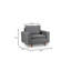Bina Upholstered Wingback Chair
