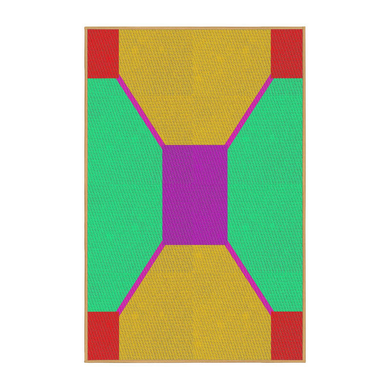 Tapis vert, Rectangle 8 pi x 12 pi