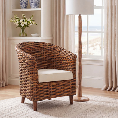Iraan Rattan Barrel Chair
