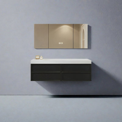 Armoire de salle de bain japonaise