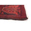 Tapis de zone en laine rouge 4 pi 11 po x 6 pi 4 po one-of-kind à la main-noué la 2010 esari turque Alarick