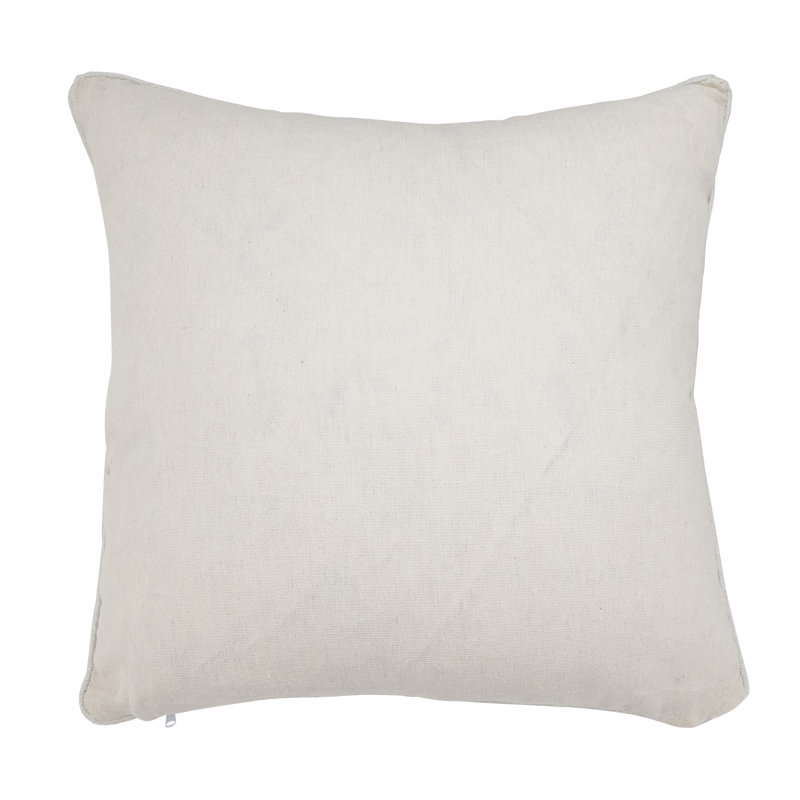 Atalee Bowery Sequined Throw Pillow, Square 20", Duck Down