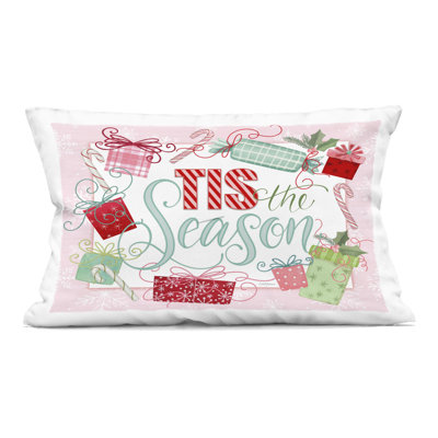 Coussin Pastel Tis The Season