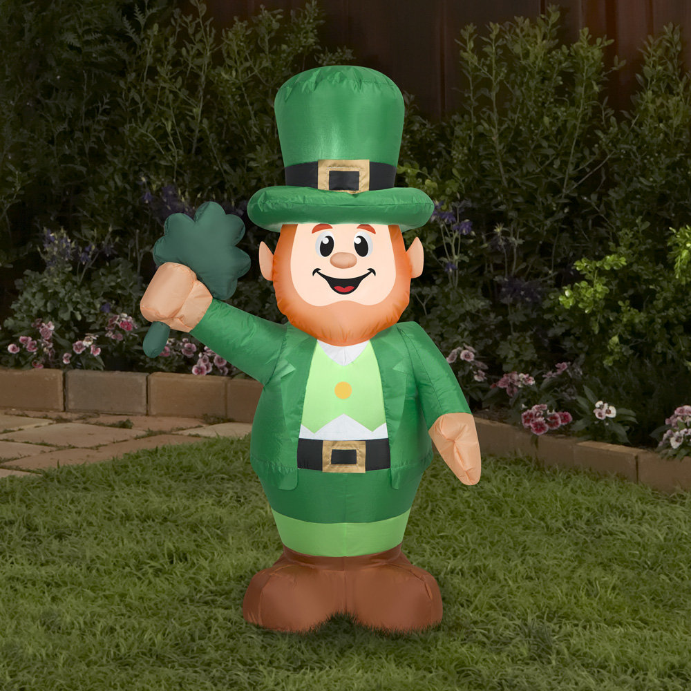 Gemmy Industries Leprechaun Inflatable & Reviews | Wayfair