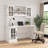 Palmerina 59.4" W Single Desk with Hutch