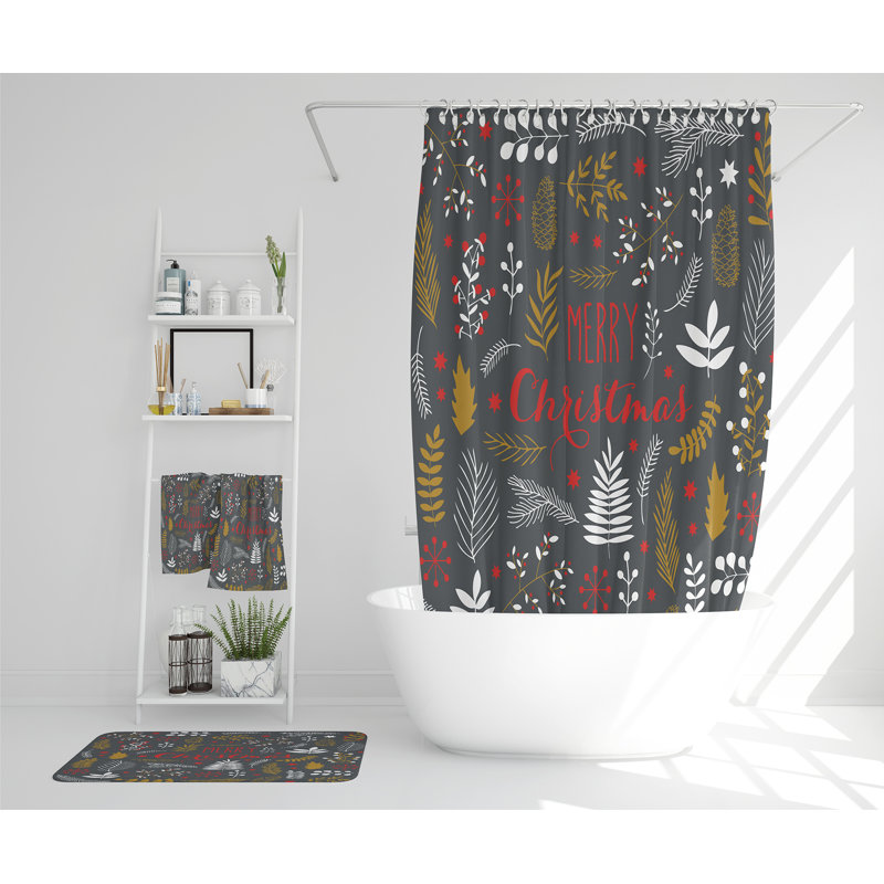 Menachem Polyester Shower Curtain Set