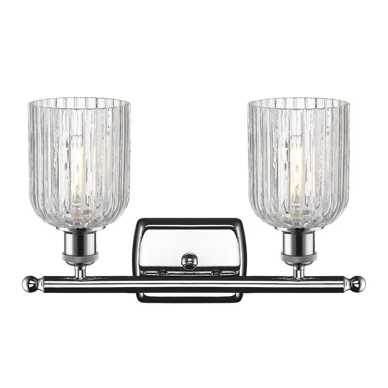 Éclairage pour meuble-lavabo à 2 lumières à intensité variable Northgate, Chrome poli
