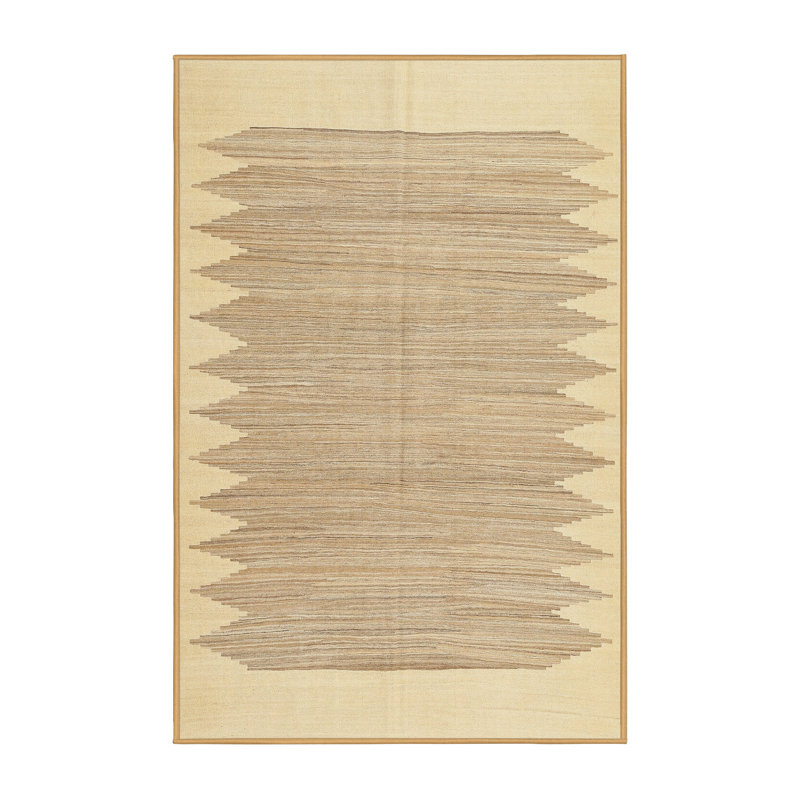 Tapis contemporaine kaki area, Rectangle 2 pi x 4 pi