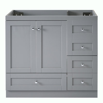 Meuble-lavabo de salle de bain sans lavabo
