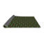 Tapis décoratif vert géométrique-583358113