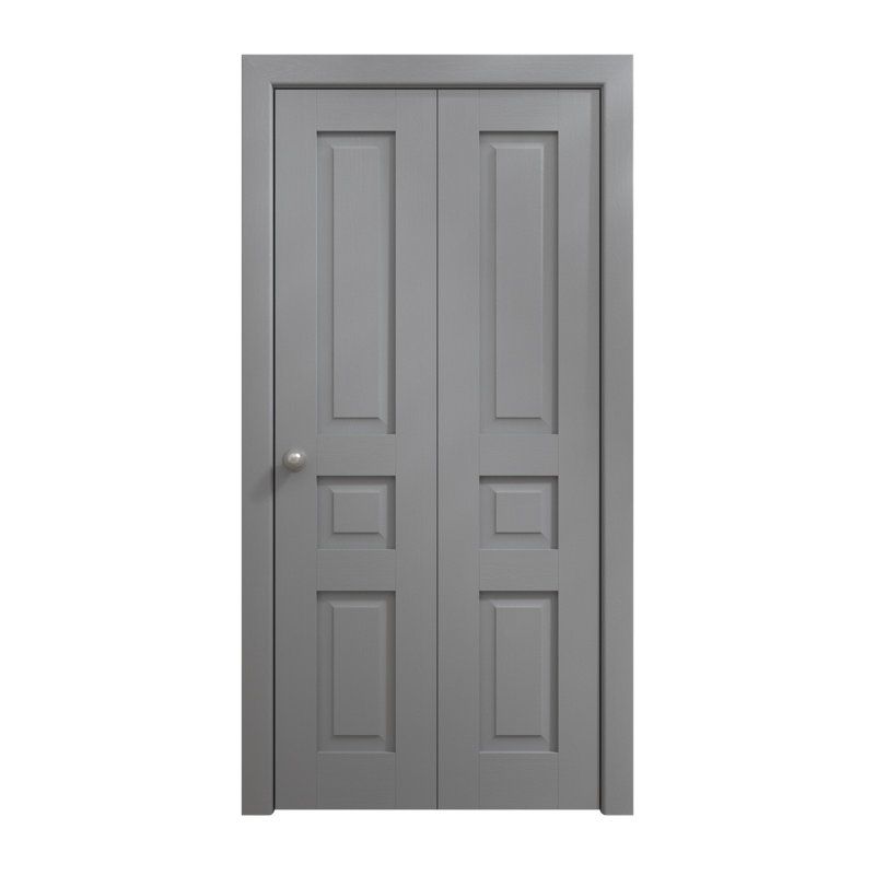 Portes coulissantes pliantes pour garde-robe | Ego 5012 | Ensemble de quincaillerie pour moulures robustes | Portes de garde-robe de chambre en bois massif