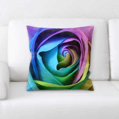 Coussin décoratif de couleurs vives Wellman