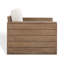 Chaise de patio en eucalyptus Westport